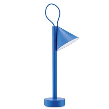 Alessi Lampada da tavolo portatile Tsumiki, blu, immagine extra