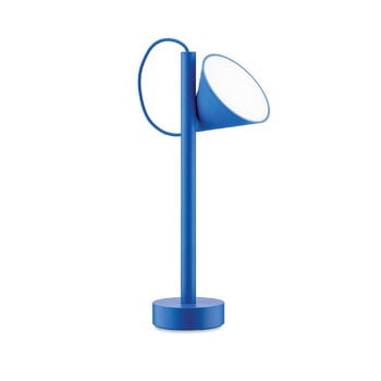 Alessi Lampada da tavolo portatile Tsumiki, blu, immagine extra