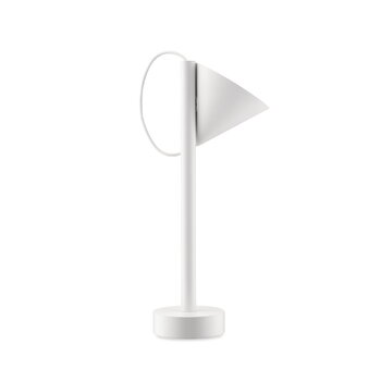 Alessi Lampada da tavolo portatile Tsumiki, bianco, immagine extra