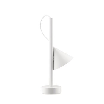 Alessi Lampada da tavolo portatile Tsumiki, bianco, immagine extra