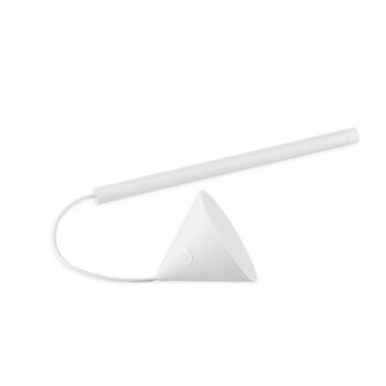 Alessi Lampada da tavolo portatile Tsumiki, bianco, immagine extra