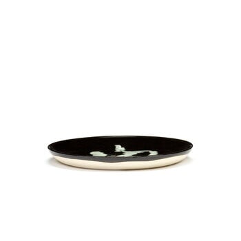 Serax Feast plate, S, 2 pcs, black - white