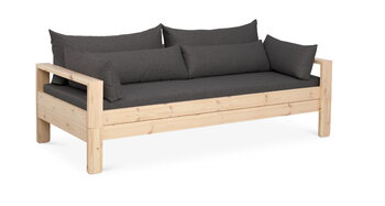 Tapio Anttila Collection Kaiku sofa bed, pine - grey Hopper 67