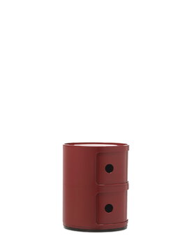 Kartell Unità di stoccaggio Componibili, 2 moduli, bordeaux, immagine extra