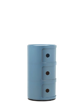 Kartell Componibili säilytyskaluste, 3-osainen, sky blue, tuotteen lisäkuva