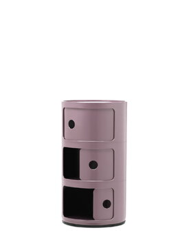 Kartell Componibili säilytyskaluste, 3-osainen, mauve, tuotteen lisäkuva