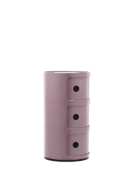 Kartell Componibili säilytyskaluste, 3-osainen, mauve, tuotteen lisäkuva