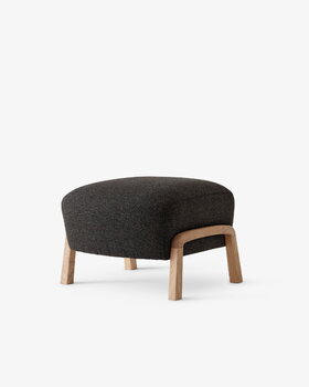 &Tradition Wulff ATD2 Loungesessel und ATD3 Pouf, Hallingdal 376, Eiche