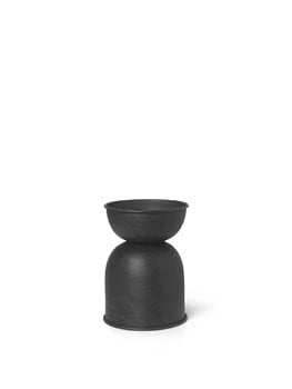ferm LIVING Hourglass pot, XS, black