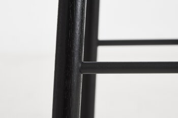 Woud Tabouret de bar Mono 75 cm, noir