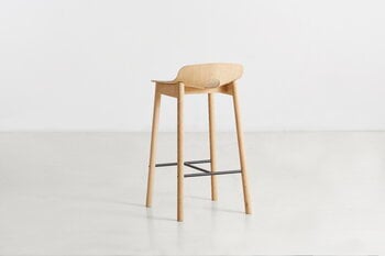 Woud Mono bar stool 65 cm, oak