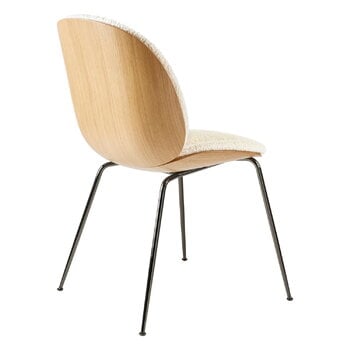 GUBI Beetle chair, black chrome - oak - Karakorum 001