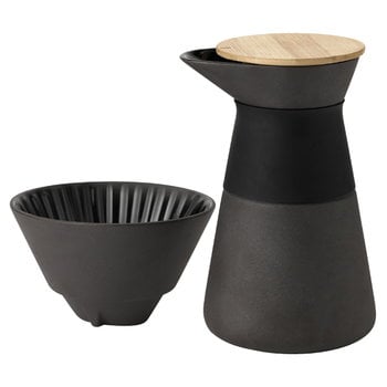 Stelton Theo coffee maker, black