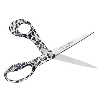 Iittala FXI Cheetah scissors 21 cm, black - white