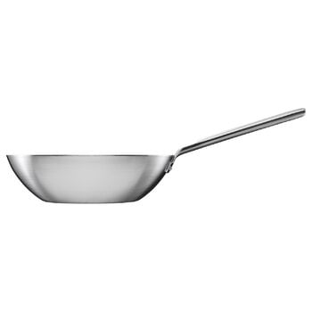Fiskars Norden teräswokkipannu, pinnoittamaton, 28 cm, tuotteen lisäkuva