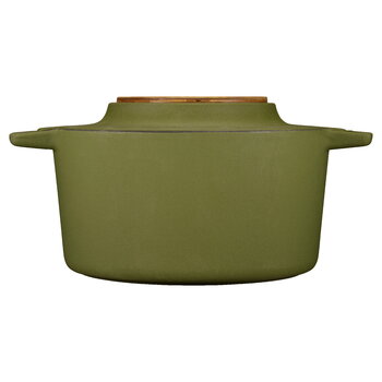 Fiskars Norden cast iron pot, 4 L, nettle, extra image