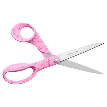 Fiskars Classic scissors, 21 cm, Pink ribbon