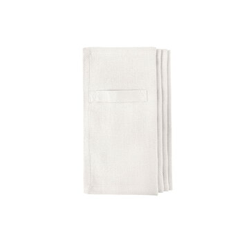 The Organic Company Everyday napkin, 4 pcs, natural white
