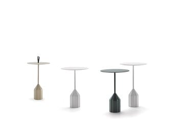 Viccarbe Burin Mini side table, 36 cm, black