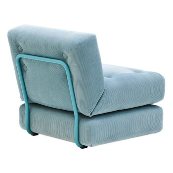 Fasetti Easy sofa module, 71 x 80 cm, light blue Corda