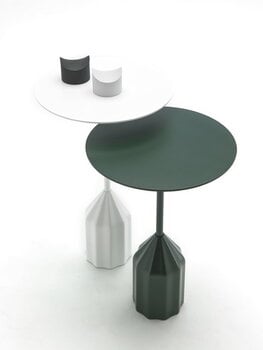 Viccarbe Burin Mini side table, 36 cm, white