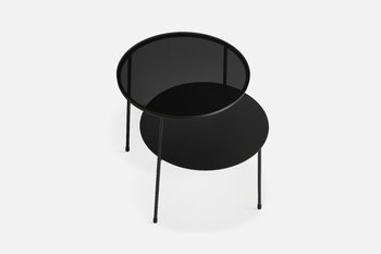 Woud Duo side table 2.0, black