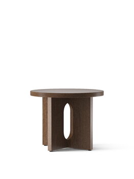 Audo Copenhagen Tavolino Androgyne, 50 cm, rovere scuro