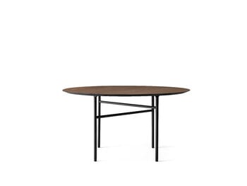 Audo Copenhagen Snaregade table, round, 138 cm, dark stained oak
