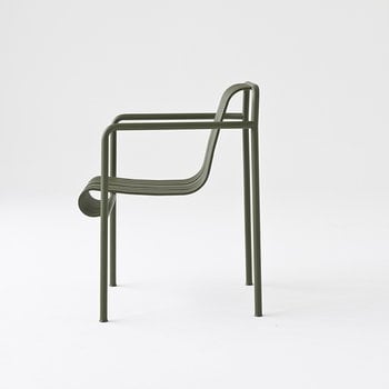 HAY Palissade dining armchair, olive, extra image