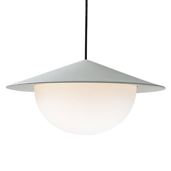 AGO Alley pendant, integrated LED, large, grey