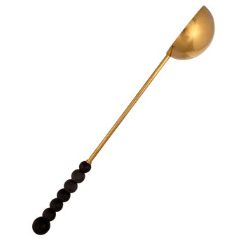 Aarikka Nuppu sauna ladle, gold - black, extra image