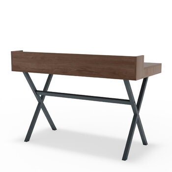 Hartô Hyppolite desk, walnut - slate grey
