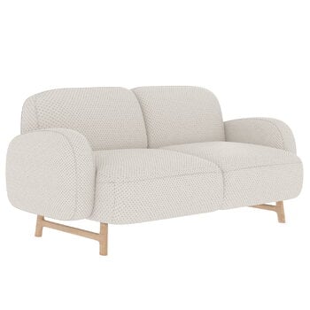 Hartô Auguste 2-Sitzer-Sofa, Perlweiß