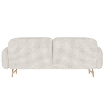 Hartô Auguste 3-Sitzer-Sofa, Perlweiß