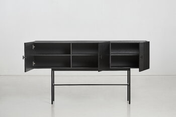 Woud Sideboard Array 180 cm, schwarz