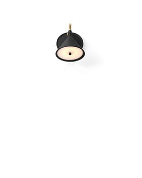 Audo Copenhagen Lampada da parete Cast Sconce con diffusore, IP44, nero, immagine extra