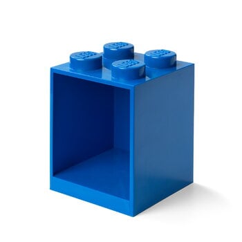 Room Copenhagen Mensola Lego Brick Shelf 4, blu brillante