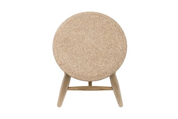 Hem Drifted stool, light cork - oak
