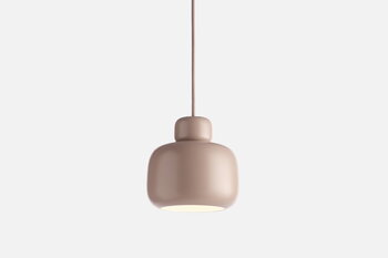 Woud Petite suspension Stone, dusty rose