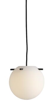 Frandsen Lampada a sospensione Koi, 19 cm, opale bianco - nero