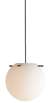 Frandsen Lampada a sospensione Koi, 32 cm, opale bianco - nero