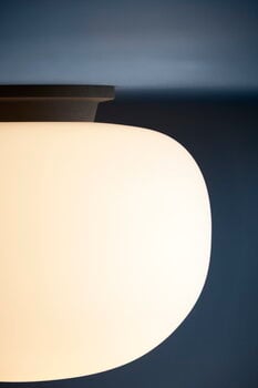 Frandsen Lampada da soffitto Supernate, 28 cm, opale bianco - nero