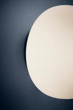 Frandsen Supernate wall lamp, 28 cm, white opal - black, extra image