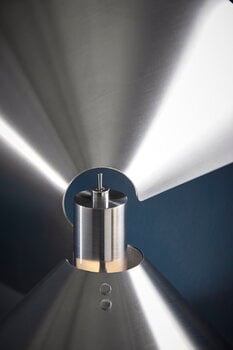 Frandsen Peel wall lamp, brushed stainless steel