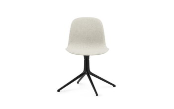 Normann Copenhagen Form Swivel 4L chair, black - Main Line Flax 20