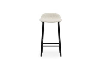 Normann Copenhagen Form barstol, 65 cm, svart stål - Main Line Flax 20