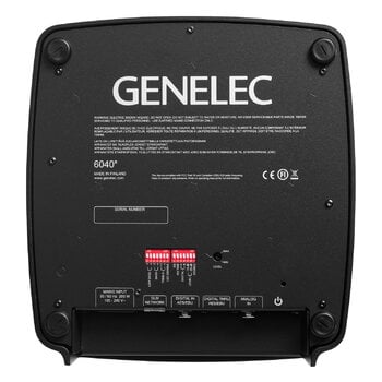 Genelec 6040R Smart Active loudspeaker, black - white grille