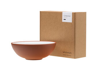 Vaidava Ceramics Earth Schale, 1 l, weiß