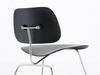 Vitra Plywood Group LCM lounge chair, black - chrome
