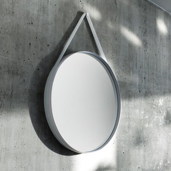 HAY Strap mirror, No 1, large, grey